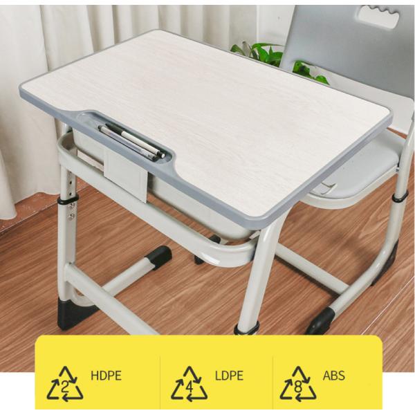 Мебель для спальни Регулируемый стол и стул для одного студента