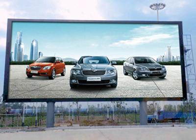 Full Color P10 Outdoor Advertising LED Display IP65 For Fixed Installation