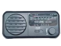 Rádio de emergência Rádio de manivela solar com rádio de emergência SOS