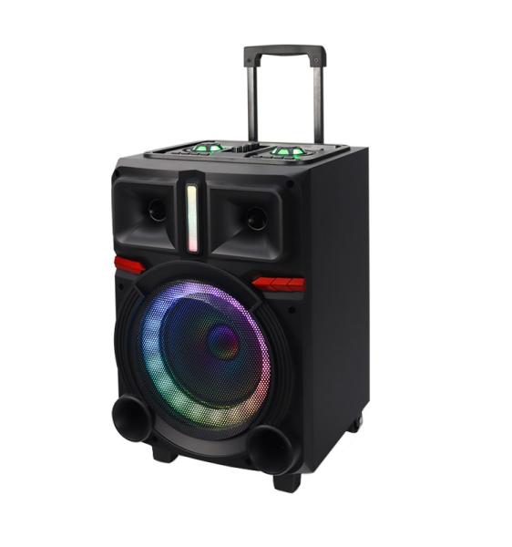 Colorful Light Wireless Portable Party Box Speaker Rechargeable For Home
