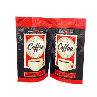 SGS Zipper Top Gravure Printing Aluminum Foil Packaging Bags