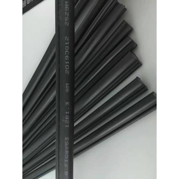 Armored 24 ядра GYFTC8Y53 вычисляет кабель оптического волокна 8