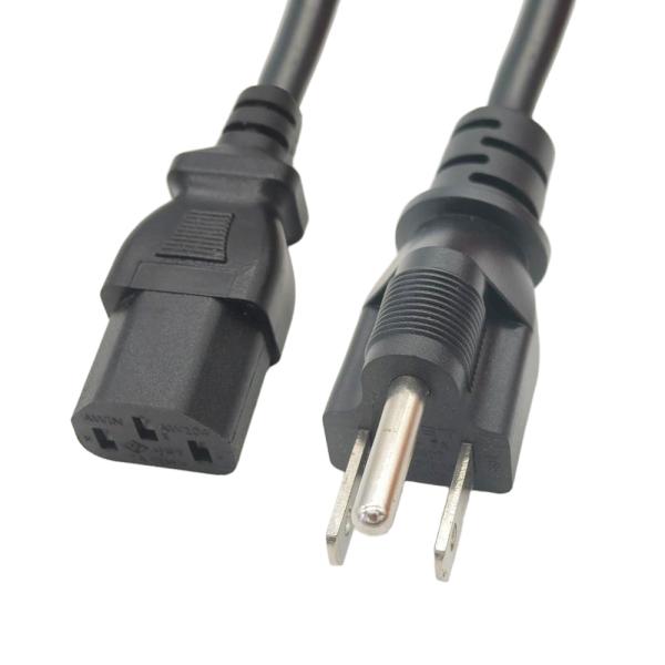 PSE Certified Japanese Style Power Cord Japan Waterproof 3 Pin Plug Ground IEC Female End Type 15A Rated Current Insulated Plug
