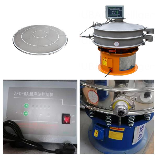 Ультразвуковая ситовая машина из нержавеющей стали 304 / 316L 600-2000 мм