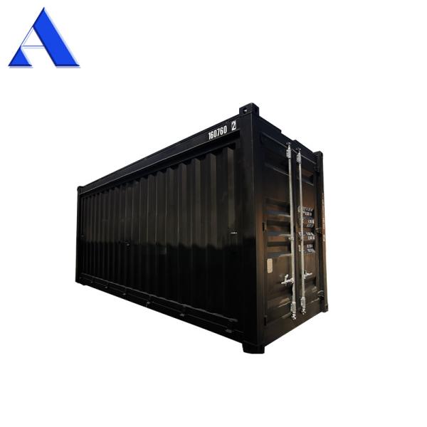 Professional Customized Side Opening 20ft Shipping Container Coffee Shop Fast Food Shop with Ladder and Top Security Rail