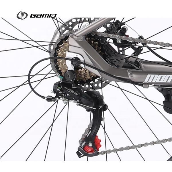 Customized Carbon Fiber Effect Mountain Bike with SHIMANO 21 Speed Groupset and Alloy Frame by GOMID