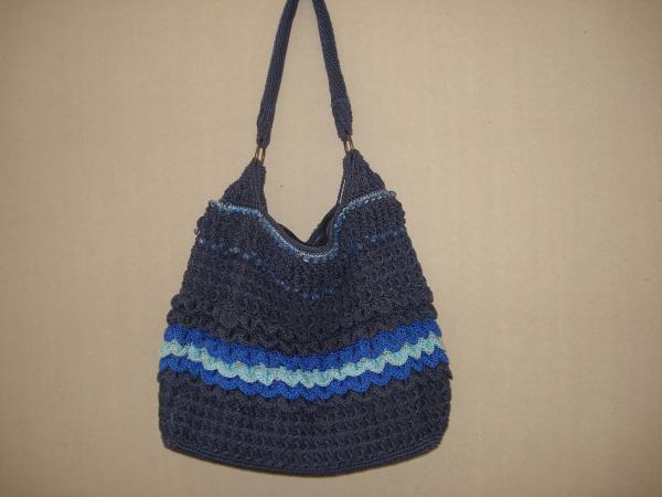 Bag Large women Large bag handbag tote purse shoulder bag blue bag