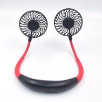 Sports Foldable Led Light Rechargeable Neckband Fan 3hr Charging