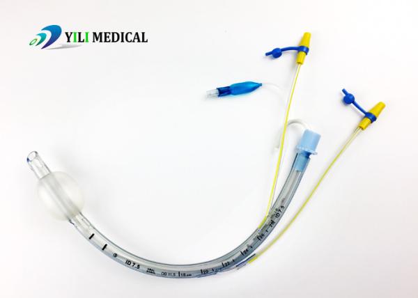 Tubes endotrachéales luminaires à aspiration jetables avec respirateur à manchette