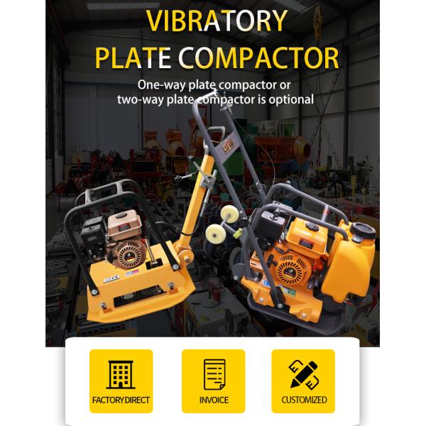 Diesel Engine Hydraulic Reversible Forward Vibratory Plate Compactor Tamper Machinery