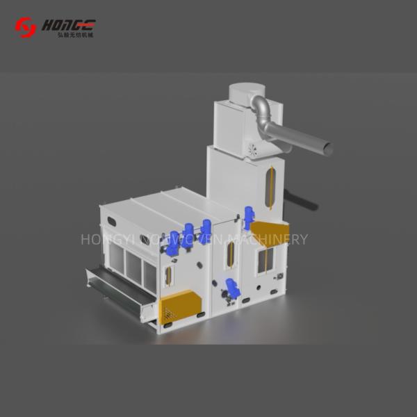 2025 HYGM High Efficiency Polyester Fiber Vibrating Feeding Machine For Nonwoven Felt
