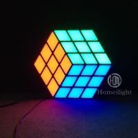 RGBフルカラー LED 3D マジックキューブ ウォールライト ステージとクラブ ディスコ照明