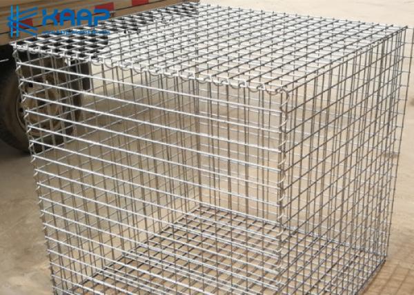 Decorative Galvanized Gabion Baskets KAAP Brand Rock Breaking Prevent Custom Diameter