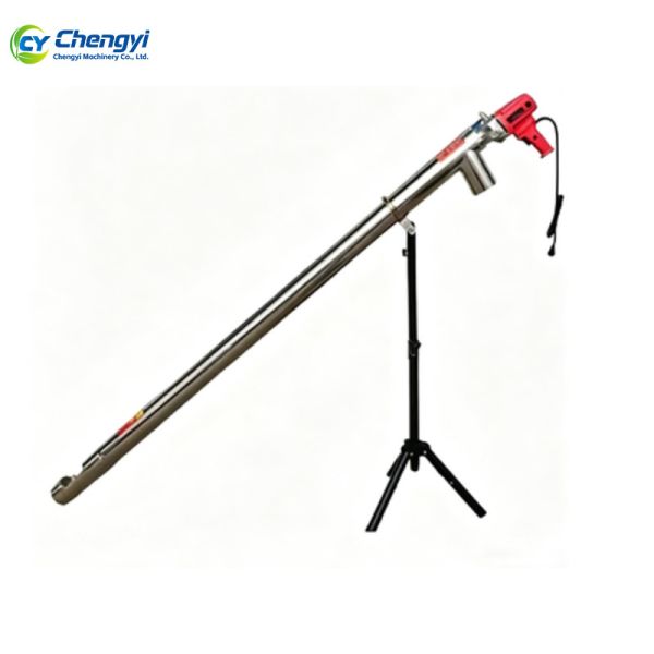 Stainless Steel Grain Conveyor Vertical Screw Feeder Hygienic Transport Equipment