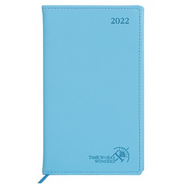 Leather Softcover Weekly Academic Planner Pocket Size 3.9inch X 6.6inch