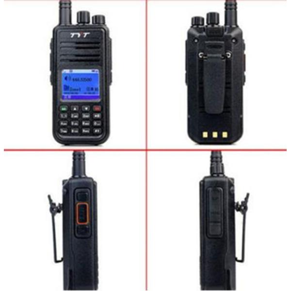 UHF VHF Handheld Walkie Talkie 1000 Channel GPS IP67 Waterproof Dual Band Digital Radios