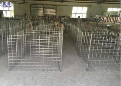 Malha soldada galvanizada Gabions do aço, cesta de Gabion da rede de arame