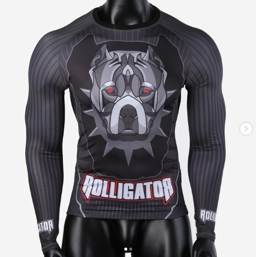 Digital Print Custom MMA Judo Rash Guard With Pilling Resistance And 220 gsm