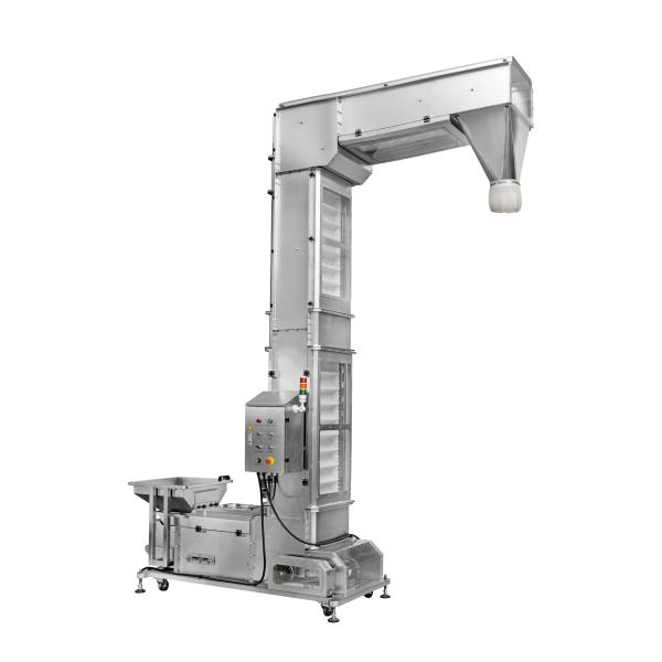 Expression flexible 220V des convoyeurs 3 de traitement des denrées alimentaires des produits alimentaires SUS304 avec l'entonnoir