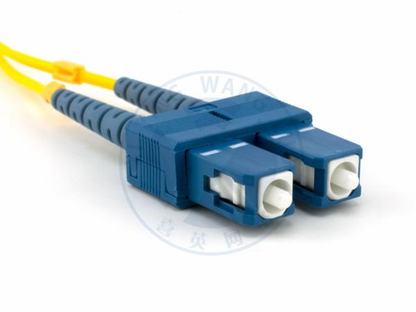 XYFiber single mode duplex fiber optic patch cable 9/ 125 SC to SC