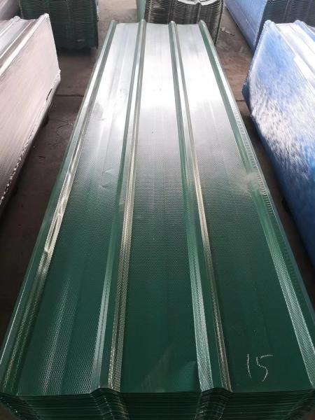ASTM Standard Flat Coil Pré-pintado Chapa de aço ondulado Chapa de telhado de ferro e chapa