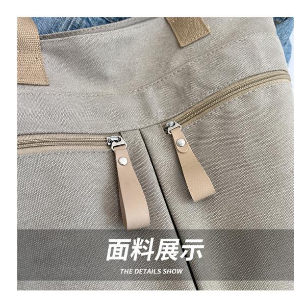 2023 custom wholesale high quality big heavy duty white canvas women bag blank plain cotton canvas tote bag with customi