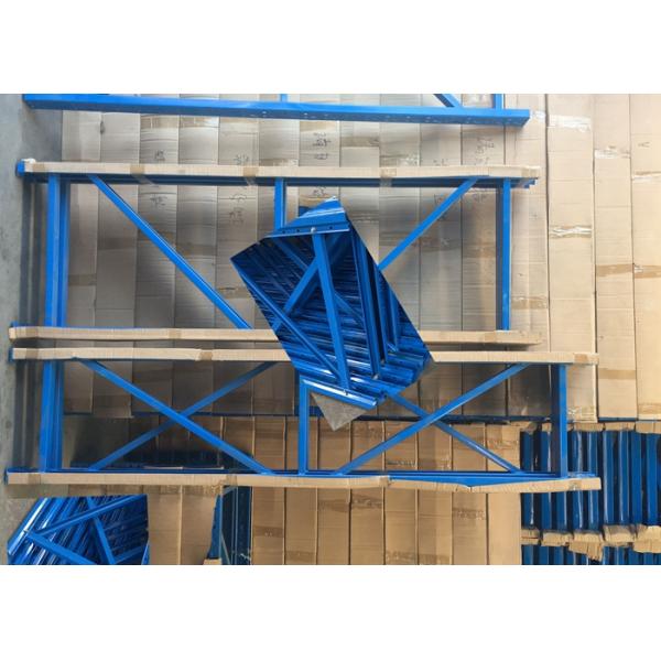Butterfly Hole Metal Shelf Rack / Height Adjustable Warehouse Storage Racks