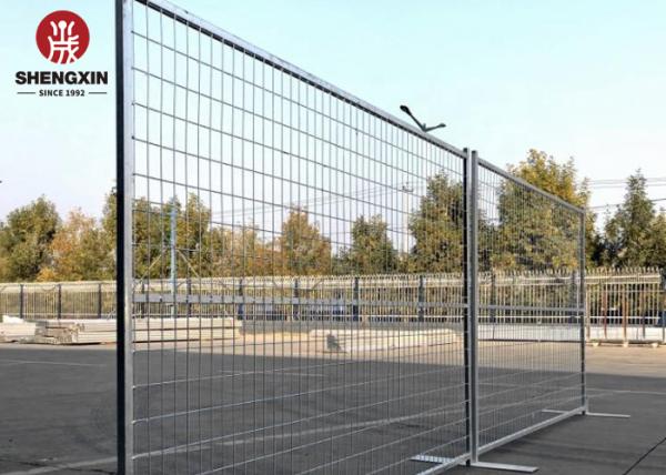 Ca Security 6x10ft Portable Temporary Fence Powder Coated Wire Mesh