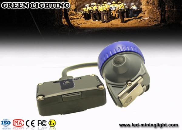 IP68 Waterproof High Lumen Hard Hat Light Rechargeable 3mm Toughened Glass