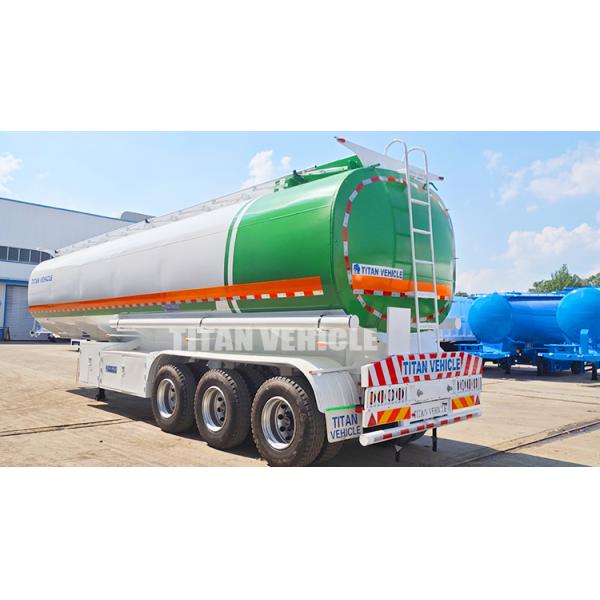 TITAN 3 Axle 42000 liters Diesel Water Oil Fuel Tanker Trailer for Sale in DR Congo