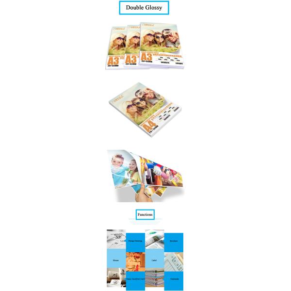 Glossy Double Sided Inkjet Photo Paper