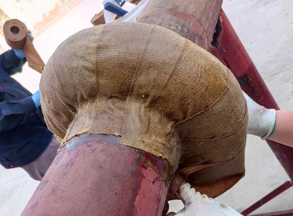 Tela de envolvimento de tubos à prova d'água Tela Denso Petrolatum Tape Insulação Wrap