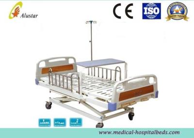 3 Position Hand Operated Medical Hospital Beds with Stainless Steel Guardrail (ALS-M319)