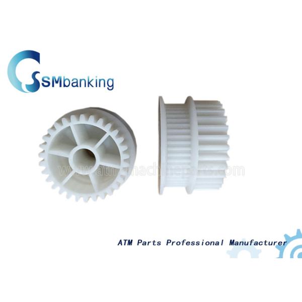 Durable Hitachi ATM Spare Parts Plastic White 48T Gear 4P008815-001