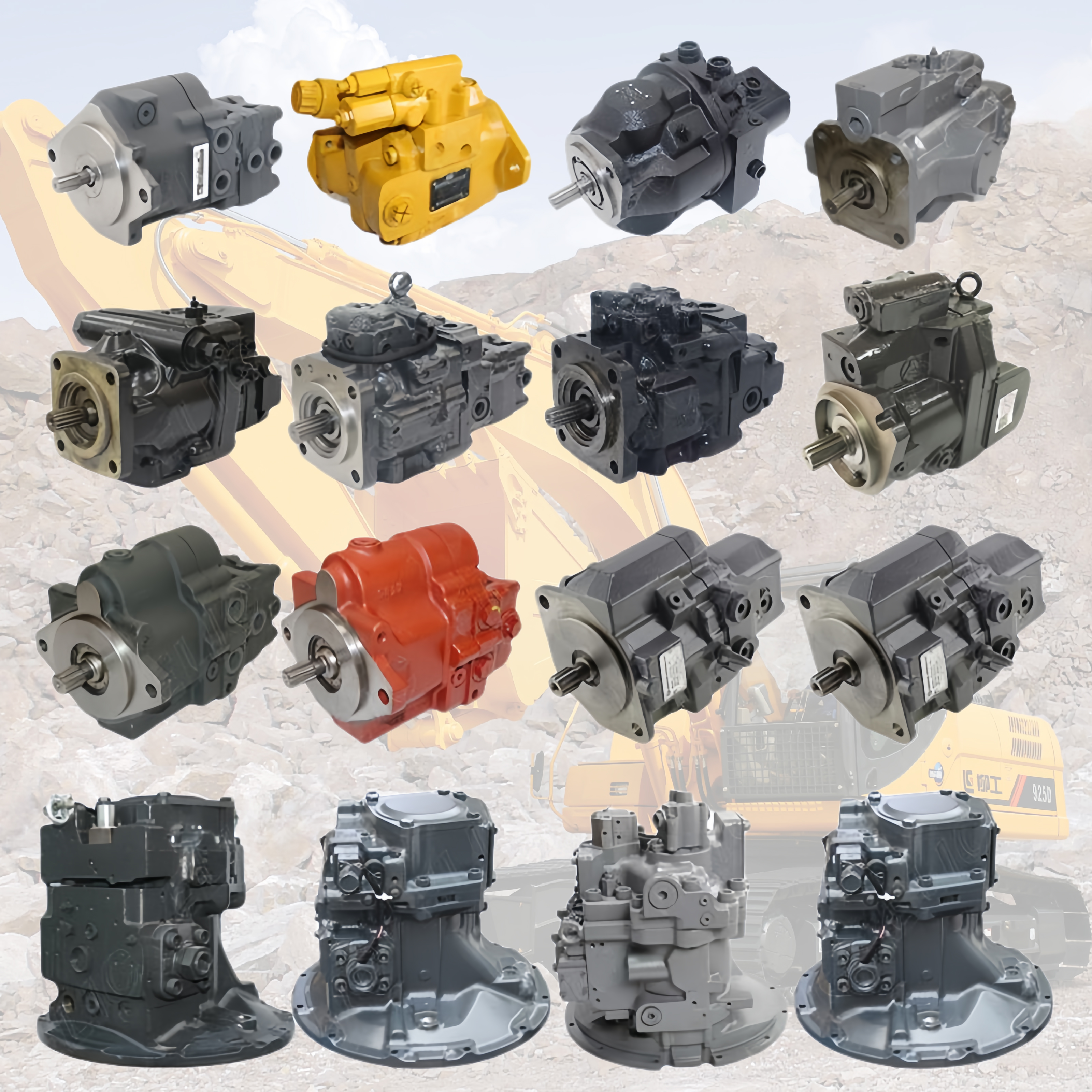 C4.4 C6.4 E320D Excavator Diesel Fuel Pump 292-3751 2923751 Engine Fuel Pump Fuel Transfer Oil Pump