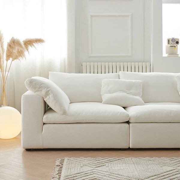 High density and high resilience foam 3 piece sectional sofa set fabric living room modern luxury l shape sofa 280 70 160cm