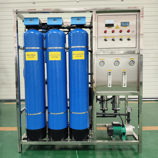 500L/H Capacity Reverse Osmosis Water Treatment System for Water Desalination Machine