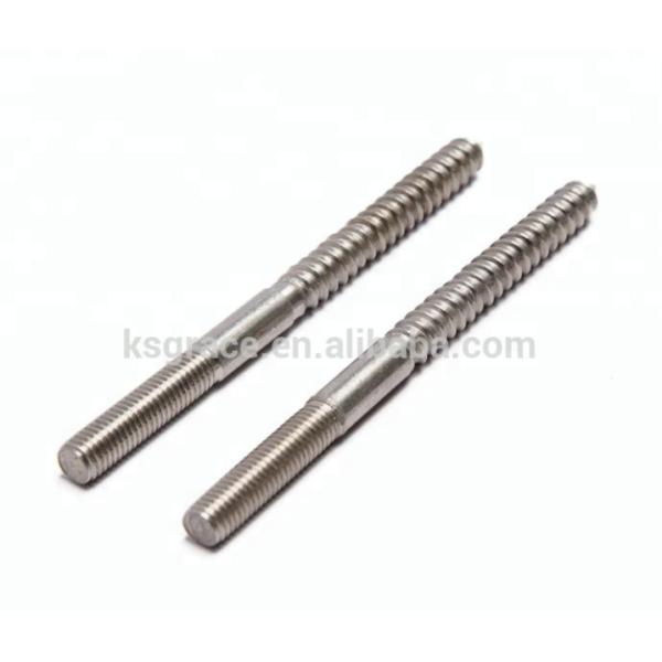 Винт потока винта M10*200mm двухходовой резьбы установки панели солнечных батарей нержавеющей стали двойной