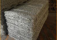 La manta concreta 6 x 2 x 1 M soldó con autógena cestas de Gabion del alambre hexagonales para la construcción de la pared
