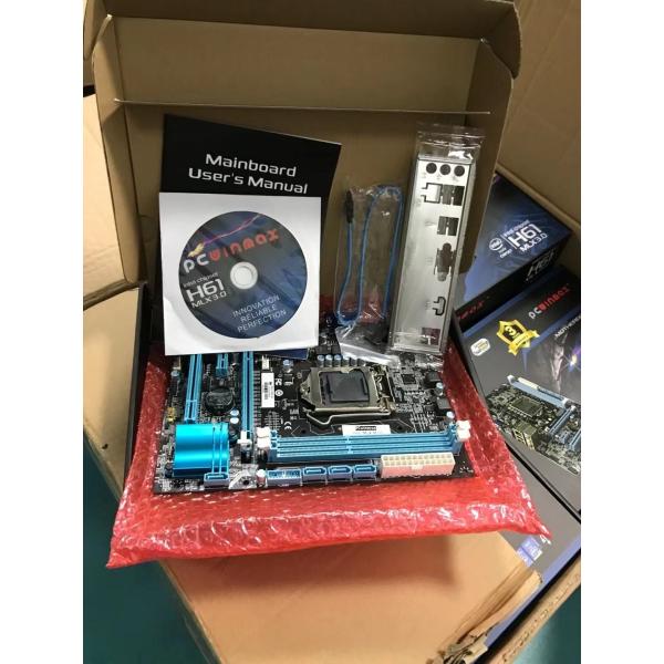 Основная плата H61 MXL3.0 USB 3,0 H61 MXL H61 BC поддерживает Intel и логотип дизайна