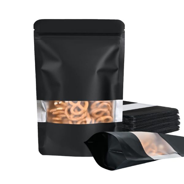 PE Plastic Ziplock Pouch Bag Eco Holographic Mylar Smell Proof Food Packaging Featuring Tactile Film Embossed Printing