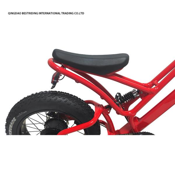 Front Fork Suspension 20 Inch Electric City Bike For Urban Commuters 48V Ebike