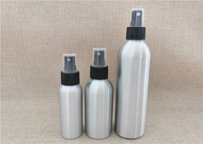 Silver Color Aluminum Cosmetic Bottles For Cosmetic Packaging Custom Size