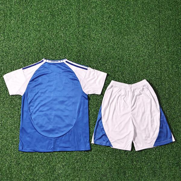 2025-2026 Cruzeiro Children Home Football Jersey Support Group Customization