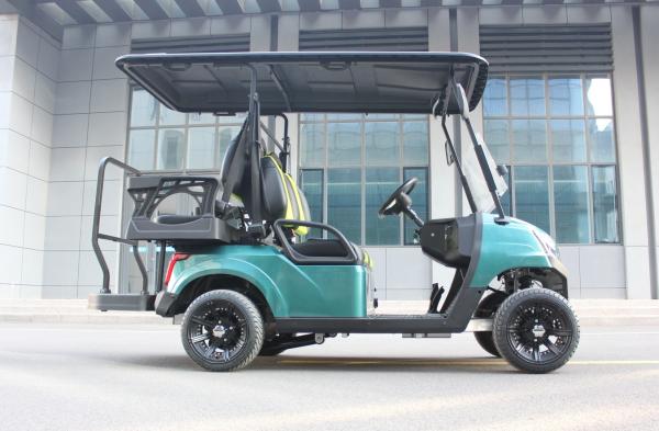 Advanced 4 Seater Golf Buggy Cart Utility Electric Golf Carts 48 Volt With Storage