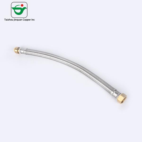 Brass Nut 18 Inch SS304 SS Wire Braided Flexible Hose
