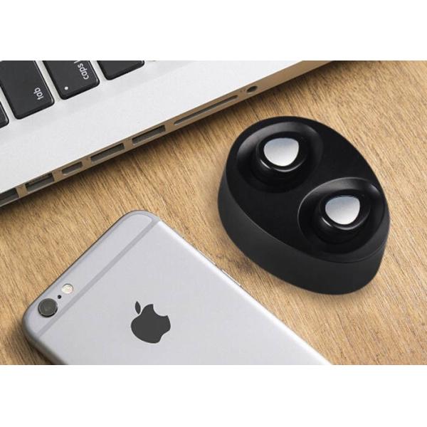 55mAh Mini Wireless Earphones , Auto Pairing True Wireless Stereo Earphones