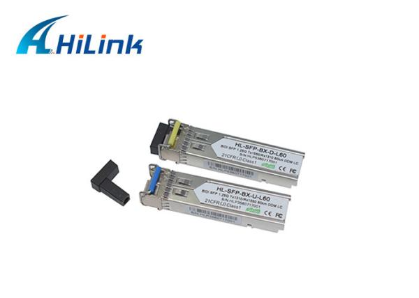 módulo do transceptor de 1000base BIDI 1550nm 1.25Gb 60KM SFP