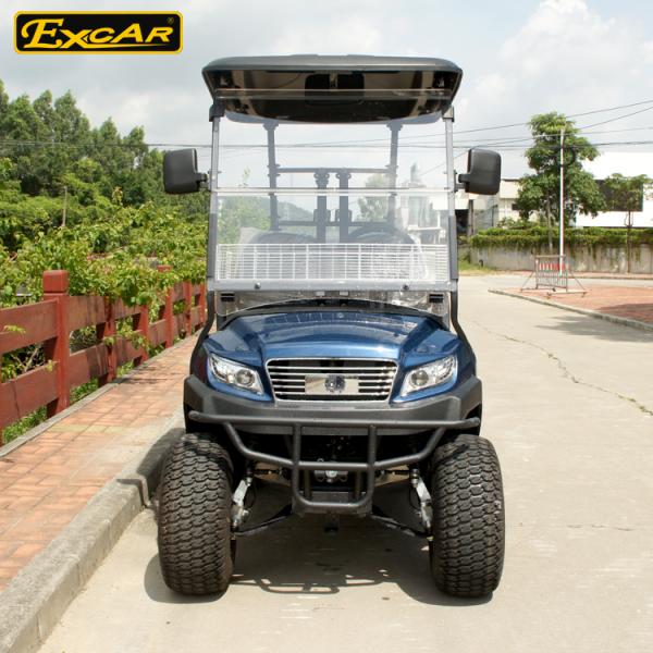 Тележки гольфа мест свинцовокислотной влажной батареи использующие энергию 2/электрического дефектного гольф автомобиля