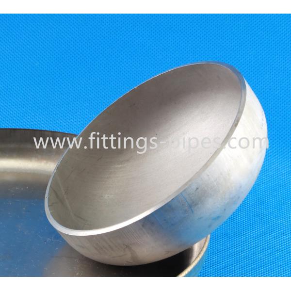 72 Inch Stainless Steel Pipe End Cap Asme B16.9 SCH5S Wall Thickness